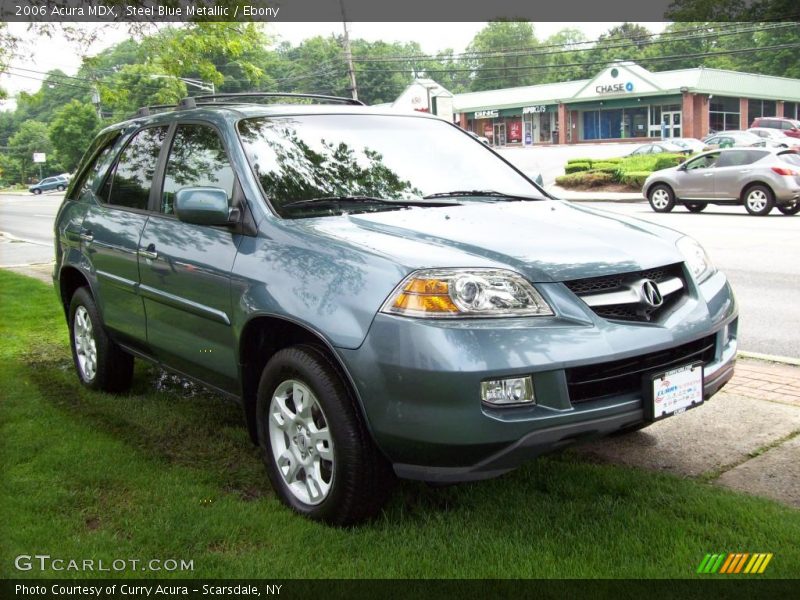 Steel Blue Metallic / Ebony 2006 Acura MDX