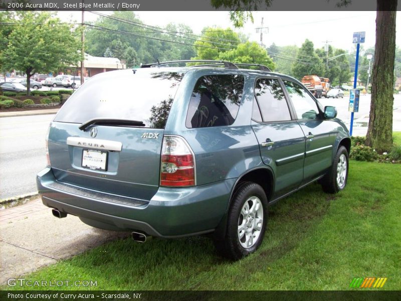 Steel Blue Metallic / Ebony 2006 Acura MDX