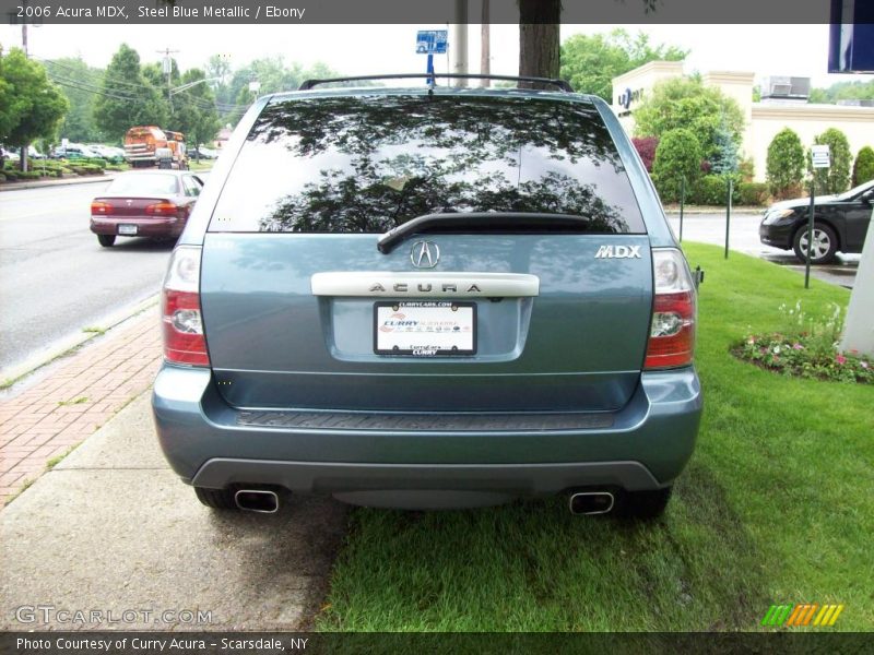 Steel Blue Metallic / Ebony 2006 Acura MDX