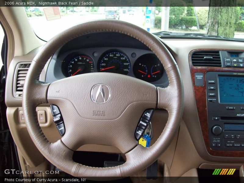 Nighthawk Black Pearl / Saddle 2006 Acura MDX