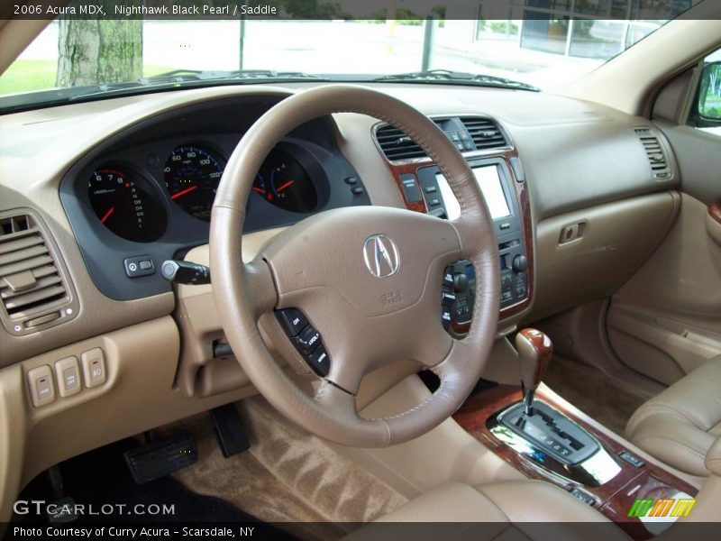 Nighthawk Black Pearl / Saddle 2006 Acura MDX