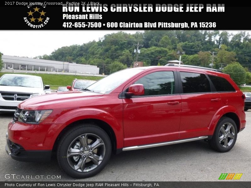 Redline 2K / Black 2017 Dodge Journey Crossroad