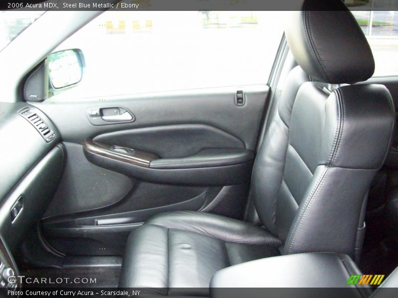 Steel Blue Metallic / Ebony 2006 Acura MDX