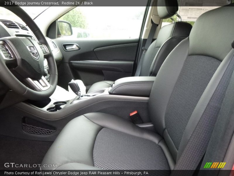 Front Seat of 2017 Journey Crossroad