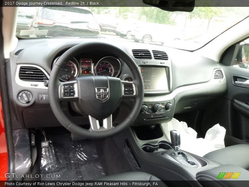  2017 Journey Crossroad Black Interior