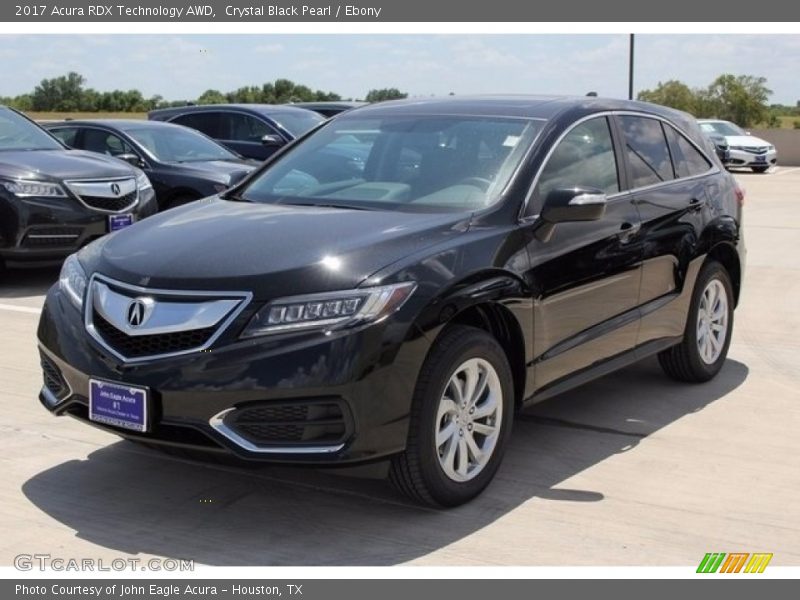 Crystal Black Pearl / Ebony 2017 Acura RDX Technology AWD