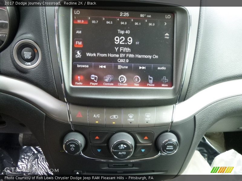 Controls of 2017 Journey Crossroad
