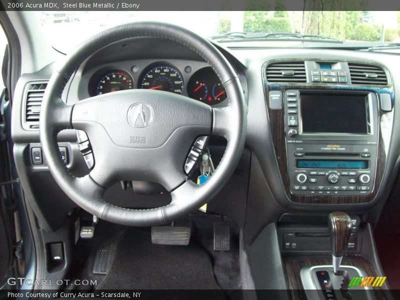 Steel Blue Metallic / Ebony 2006 Acura MDX