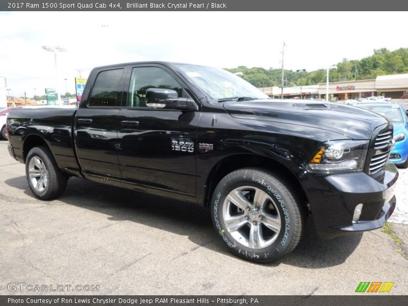 Front 3/4 View of 2017 1500 Sport Quad Cab 4x4