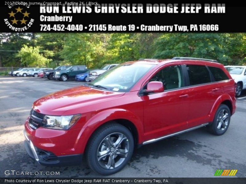 Redline 2K / Black 2017 Dodge Journey Crossroad