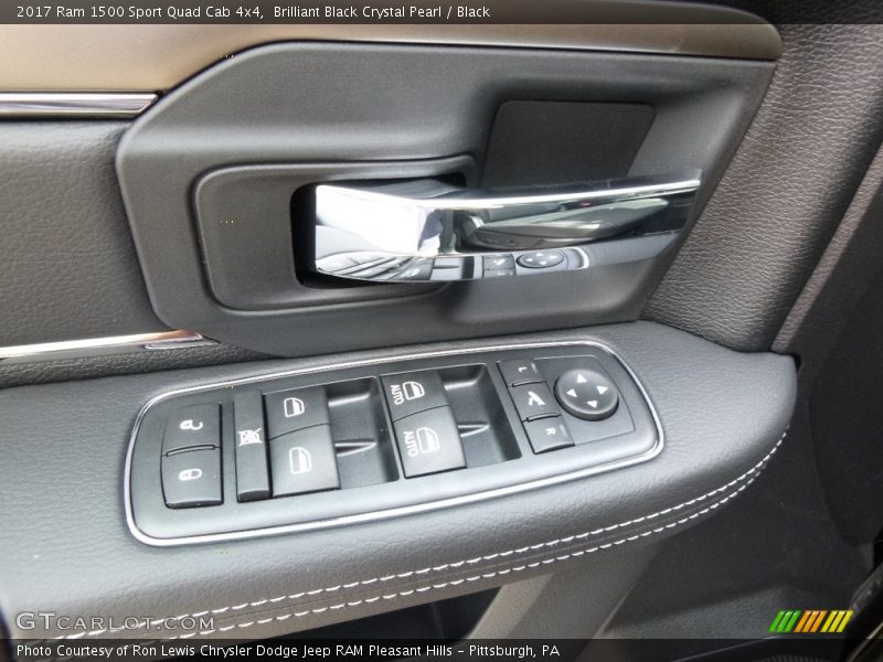 Controls of 2017 1500 Sport Quad Cab 4x4