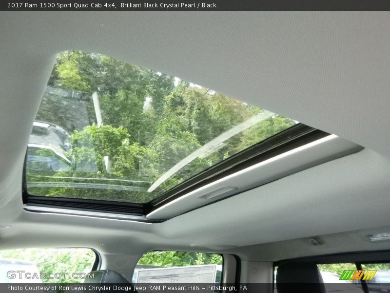 Sunroof of 2017 1500 Sport Quad Cab 4x4