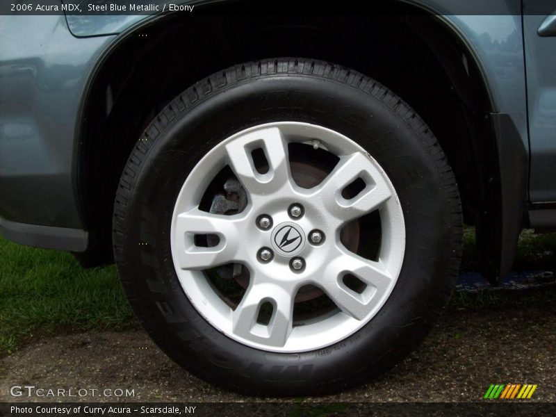 Steel Blue Metallic / Ebony 2006 Acura MDX