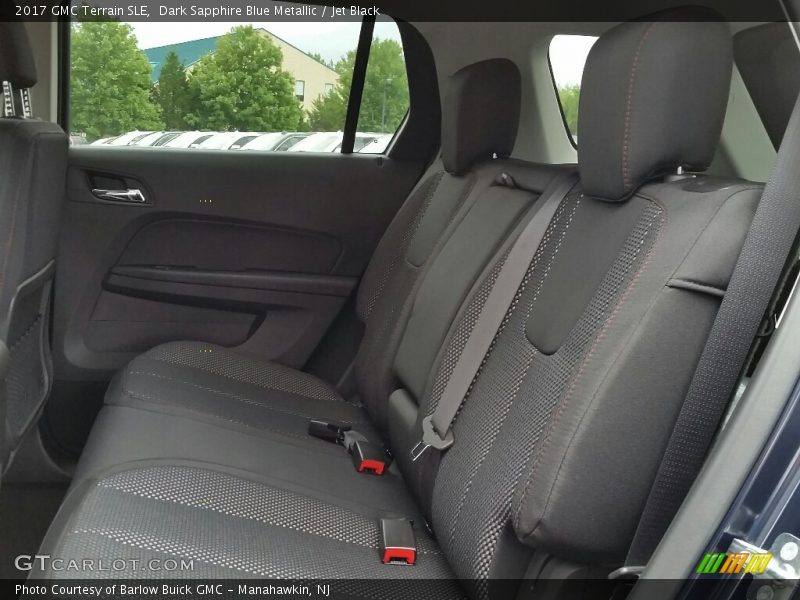 Rear Seat of 2017 Terrain SLE