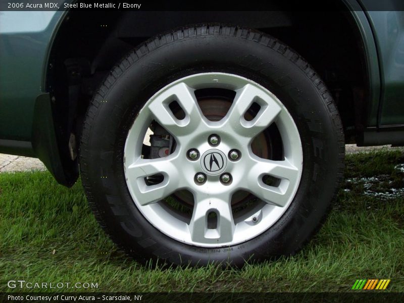 Steel Blue Metallic / Ebony 2006 Acura MDX