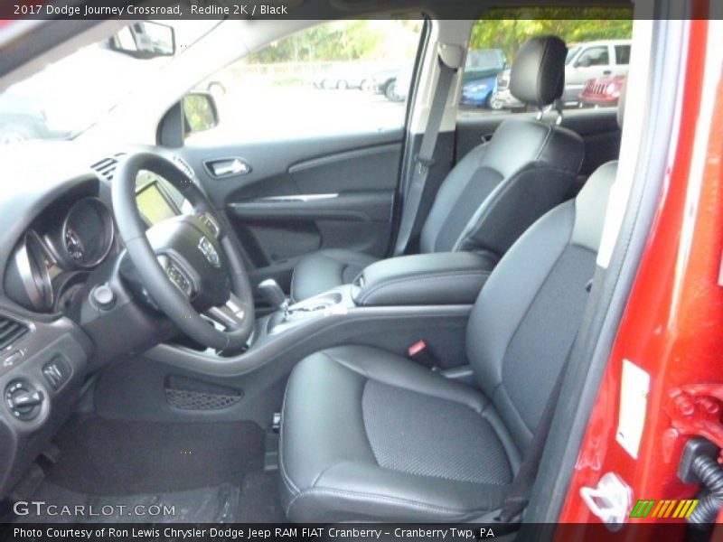 Front Seat of 2017 Journey Crossroad