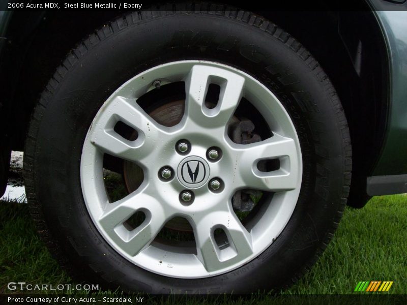 Steel Blue Metallic / Ebony 2006 Acura MDX