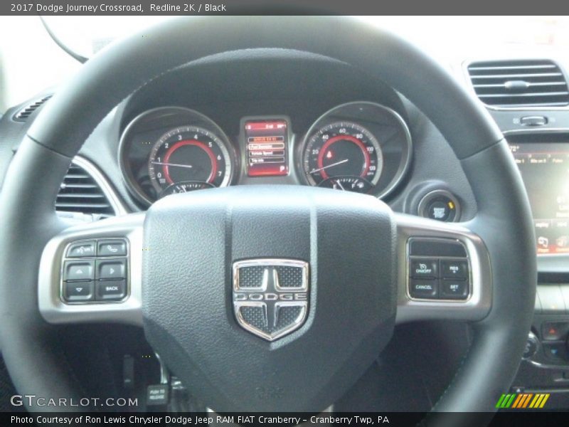 Redline 2K / Black 2017 Dodge Journey Crossroad
