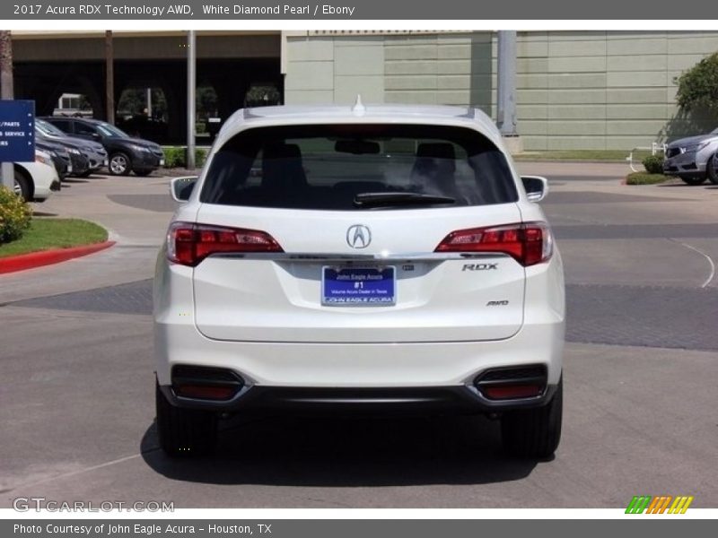 White Diamond Pearl / Ebony 2017 Acura RDX Technology AWD