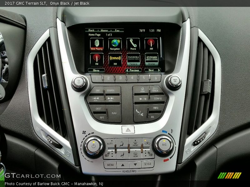 Onyx Black / Jet Black 2017 GMC Terrain SLT
