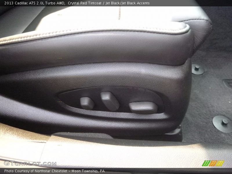 Crystal Red Tintcoat / Jet Black/Jet Black Accents 2013 Cadillac ATS 2.0L Turbo AWD