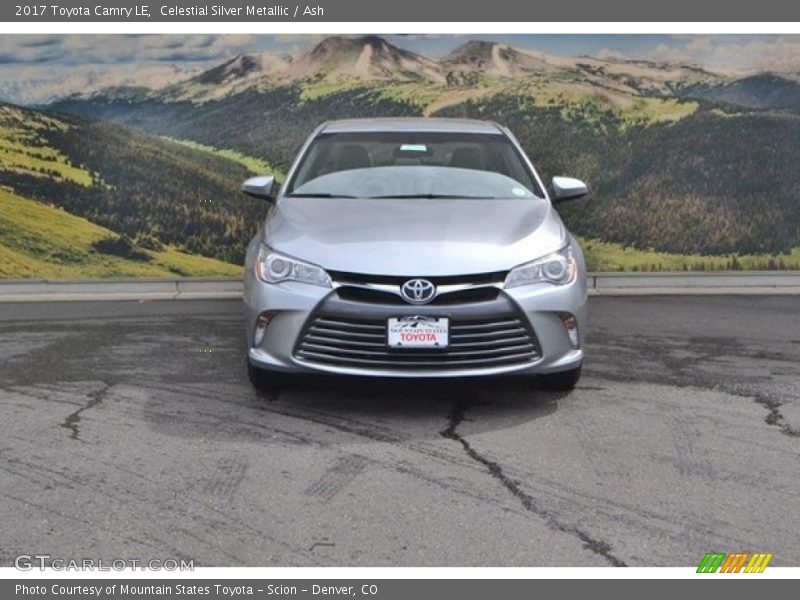 Celestial Silver Metallic / Ash 2017 Toyota Camry LE