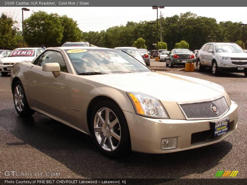 Gold Mist / Shale 2006 Cadillac XLR Roadster