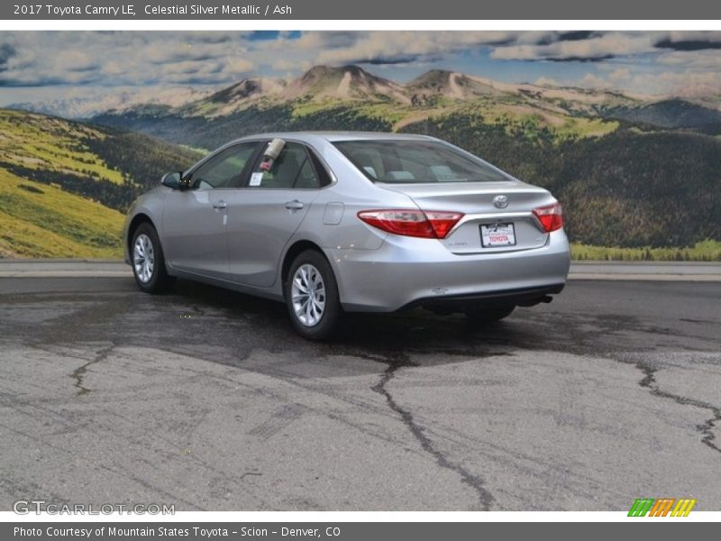 Celestial Silver Metallic / Ash 2017 Toyota Camry LE