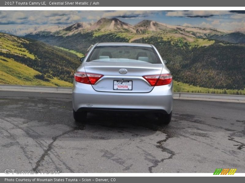 Celestial Silver Metallic / Ash 2017 Toyota Camry LE