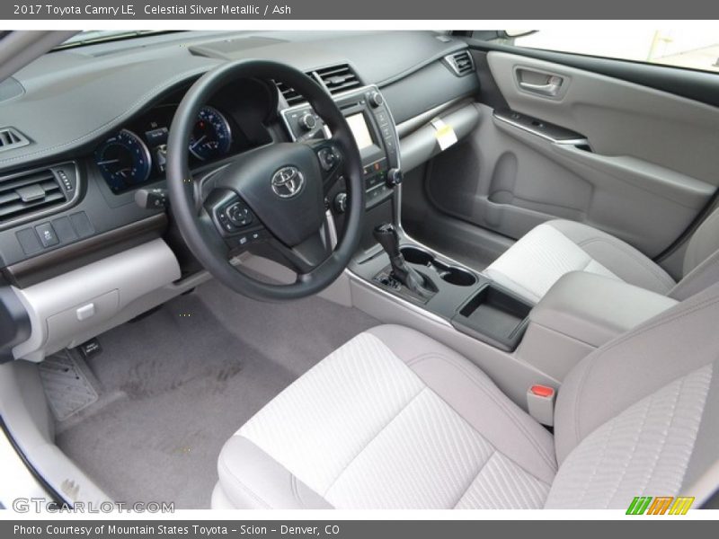 Celestial Silver Metallic / Ash 2017 Toyota Camry LE