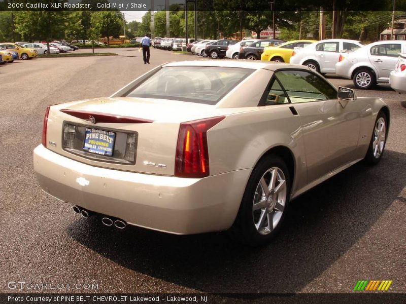 Gold Mist / Shale 2006 Cadillac XLR Roadster