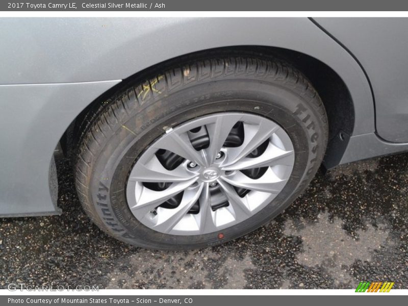Celestial Silver Metallic / Ash 2017 Toyota Camry LE