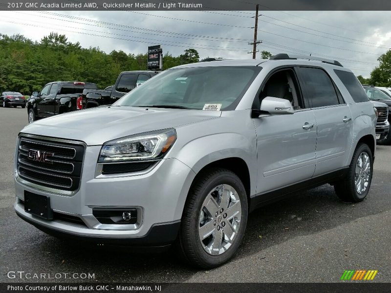 Quicksilver Metallic / Light Titanium 2017 GMC Acadia Limited AWD