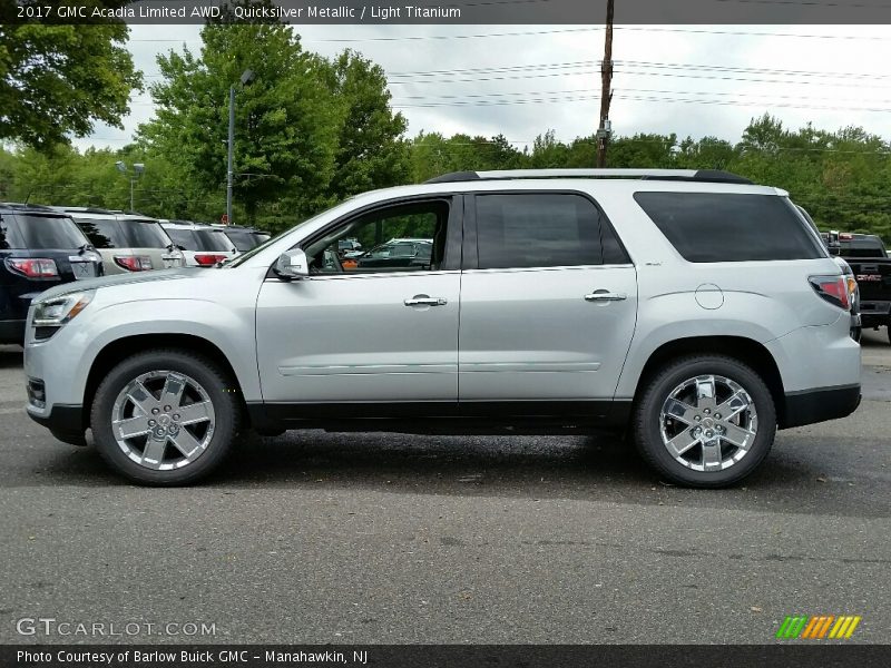 Quicksilver Metallic / Light Titanium 2017 GMC Acadia Limited AWD
