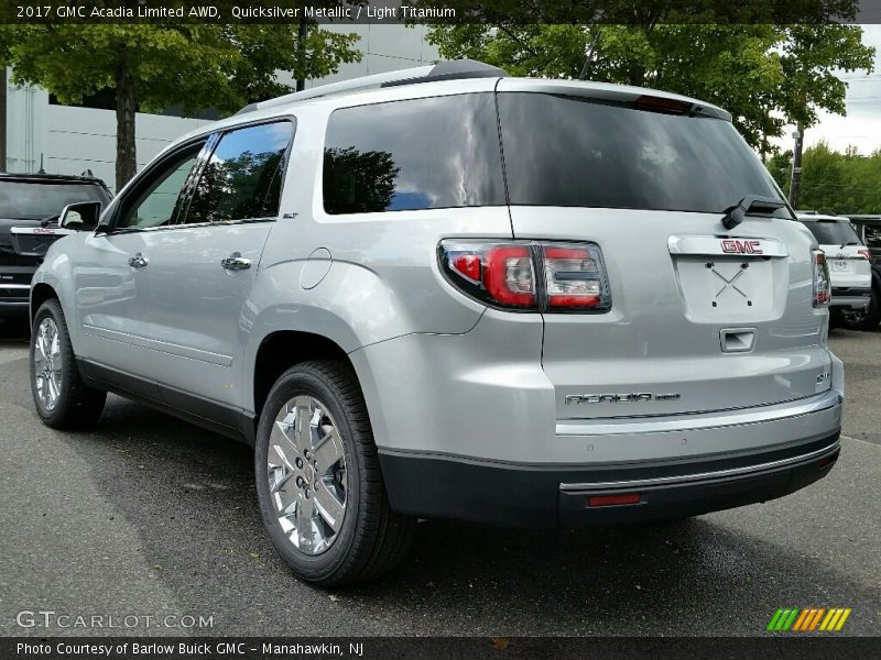 Quicksilver Metallic / Light Titanium 2017 GMC Acadia Limited AWD