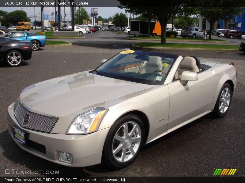Gold Mist / Shale 2006 Cadillac XLR Roadster
