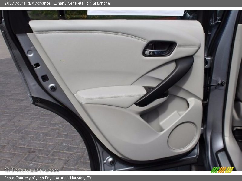 Lunar Silver Metallic / Graystone 2017 Acura RDX Advance
