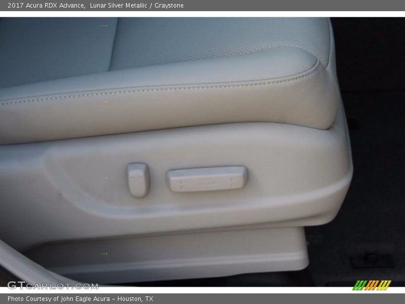 Lunar Silver Metallic / Graystone 2017 Acura RDX Advance