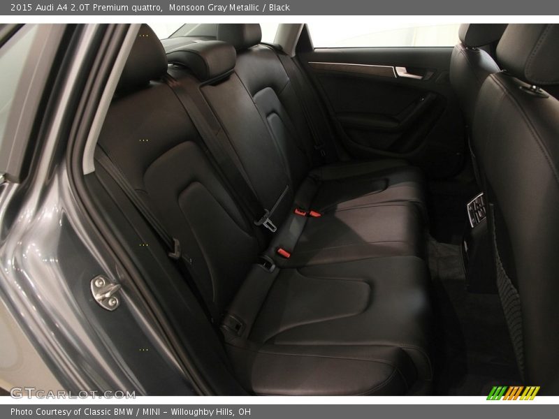 Monsoon Gray Metallic / Black 2015 Audi A4 2.0T Premium quattro