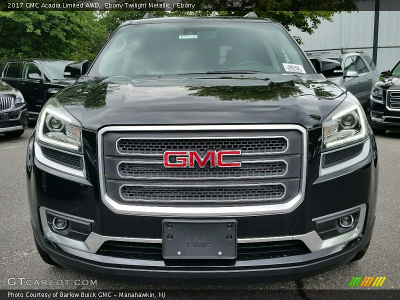 Ebony Twilight Metallic / Ebony 2017 GMC Acadia Limited AWD