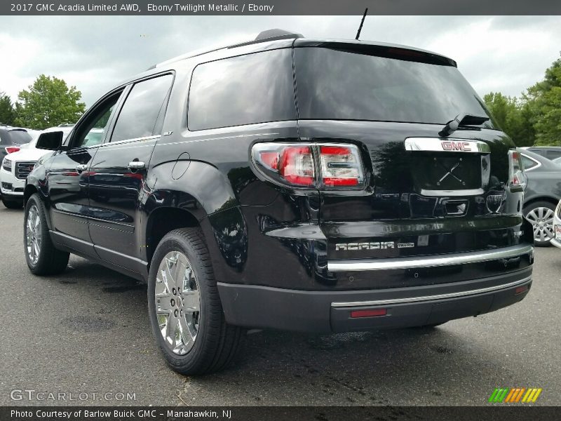 Ebony Twilight Metallic / Ebony 2017 GMC Acadia Limited AWD