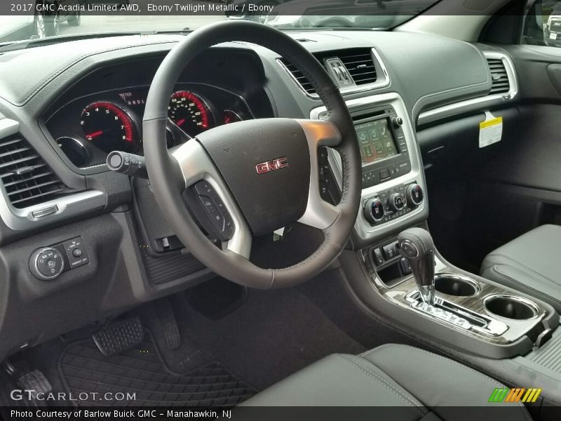  2017 Acadia Limited AWD Ebony Interior
