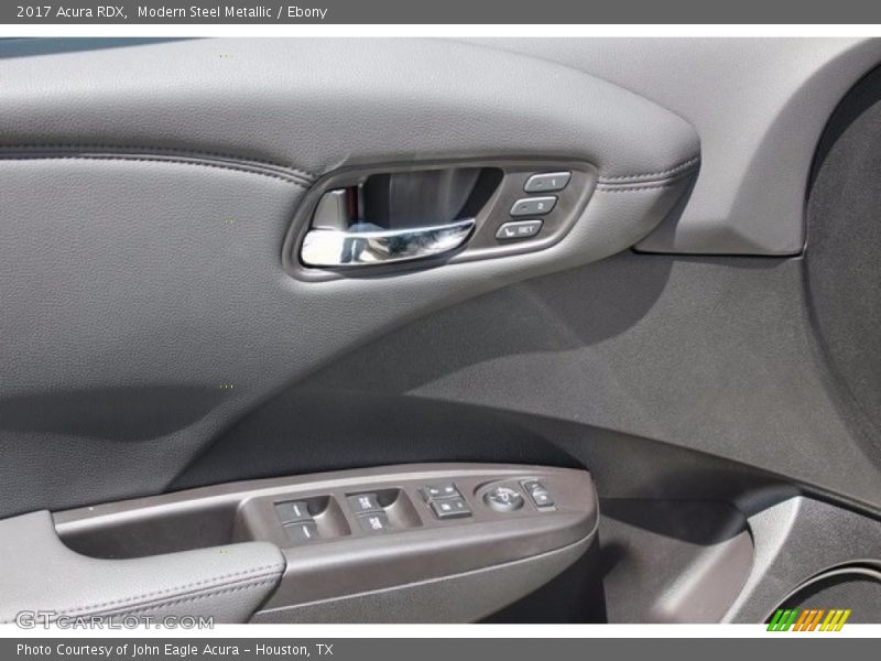 Modern Steel Metallic / Ebony 2017 Acura RDX