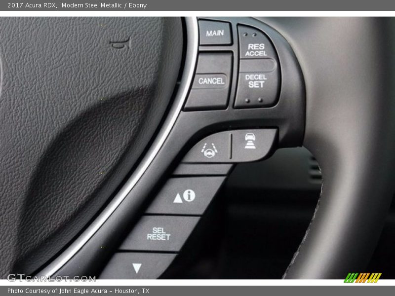 Modern Steel Metallic / Ebony 2017 Acura RDX