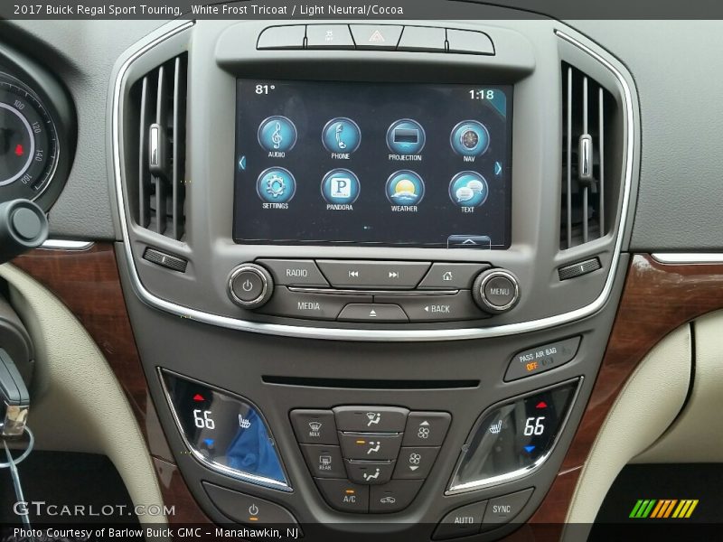 Controls of 2017 Regal Sport Touring
