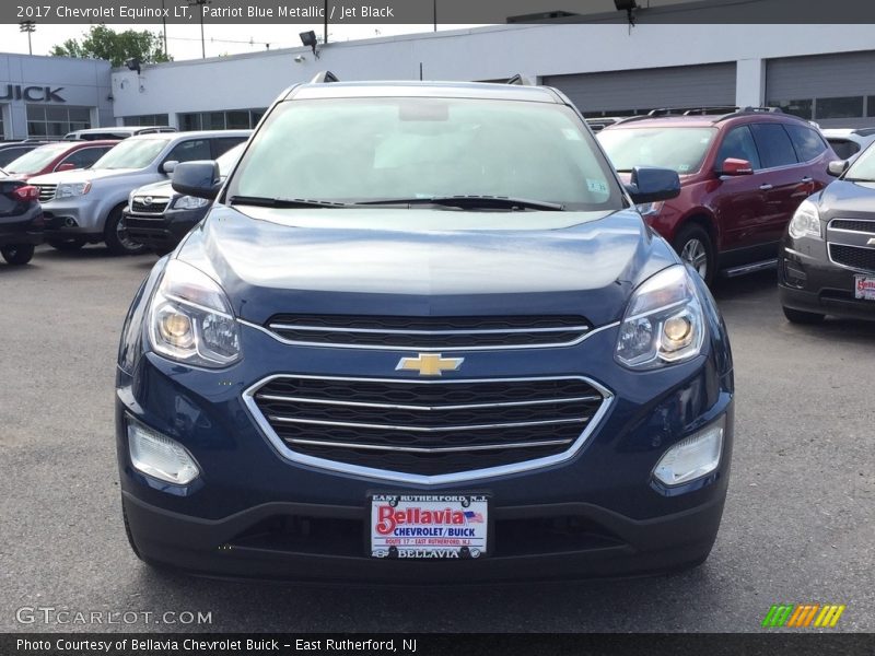 Patriot Blue Metallic / Jet Black 2017 Chevrolet Equinox LT