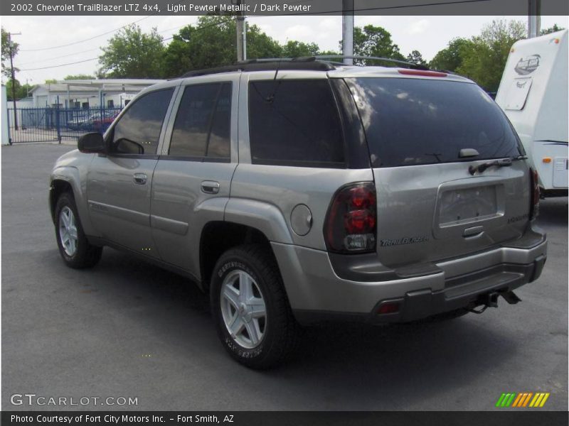 Light Pewter Metallic / Dark Pewter 2002 Chevrolet TrailBlazer LTZ 4x4