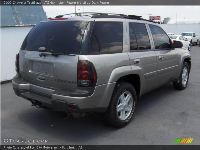 Light Pewter Metallic / Dark Pewter 2002 Chevrolet TrailBlazer LTZ 4x4
