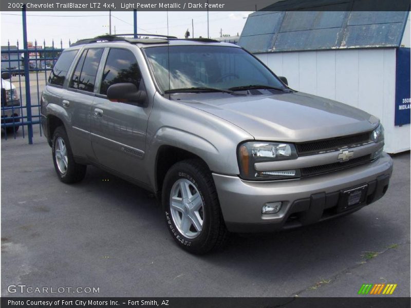 Light Pewter Metallic / Dark Pewter 2002 Chevrolet TrailBlazer LTZ 4x4