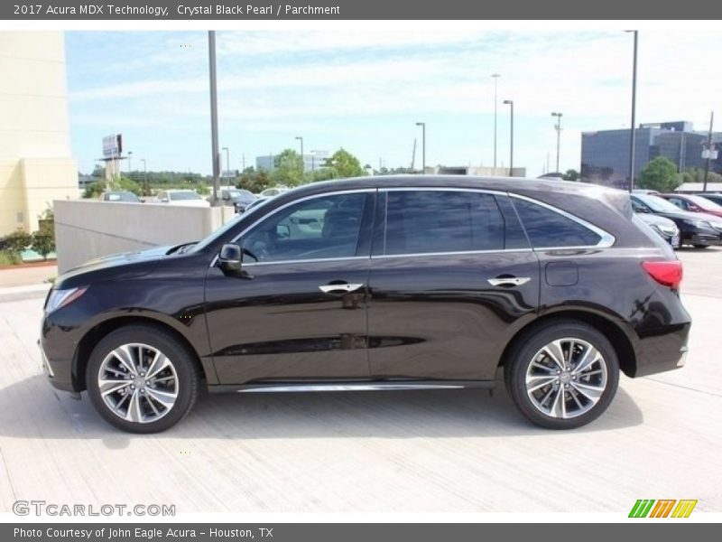 Crystal Black Pearl / Parchment 2017 Acura MDX Technology